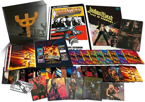 judas priest 50 heavy metal years box|judas priest metalogy box set.